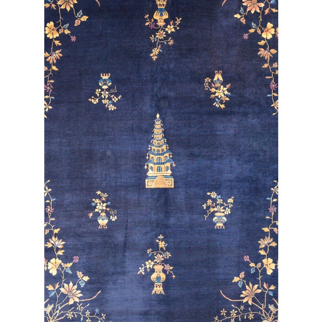 Art Deco Early 20th Century Chinese Art Deco Rug For Sale - Image 3 of 11