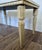 Wood Late 20th Century Hollywood Regency Vintage Travertine Side Table For Sale - Image 7 of 11
