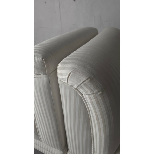 Large Scale Pair of Post Modern Slipper Chairs For Sale In Las Vegas - Image 6 of 9