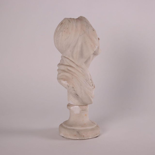 Antique Marble Bust For Sale - Image 9 of 11