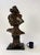 Late 20th Century Art Nouveau Female Bust Bronze Sculpture For Sale - Image 9 of 9