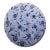 Vintage Moroccan Safi Ceramic Floral Platter by M. Reda Dbila For Sale
