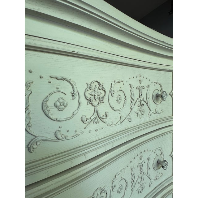 Possessing an alluring depth and a touch of whimsy, the Stratus dresser from Jonathan Charles is embellished with an...