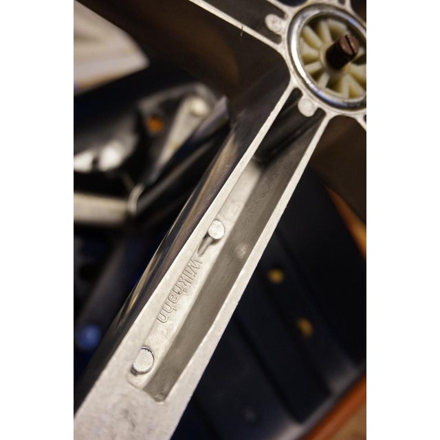 Program 2000 Armchair in Leather by Delta Design for Wilkhahn, 1960s For Sale - Image 17 of 18