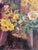 Early 20th Century Still Life Botanical Oil Painting on Canvas For Sale - Image 4 of 11