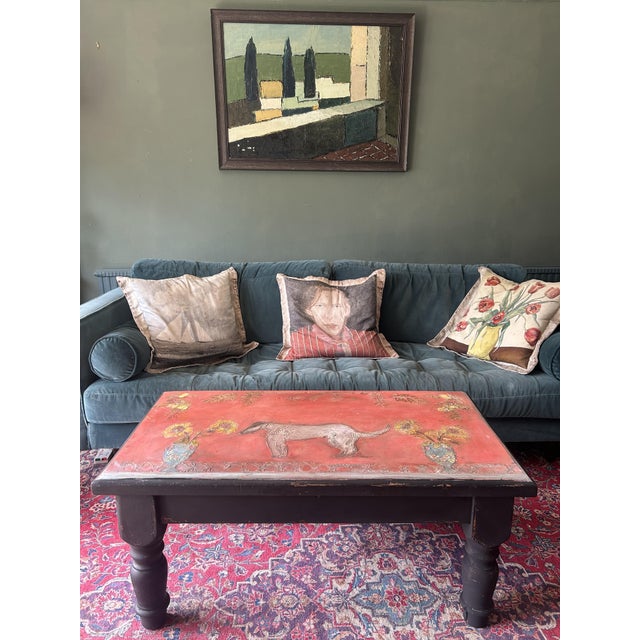 Vintage Painted Coffee Table, 1970s For Sale - Image 11 of 11