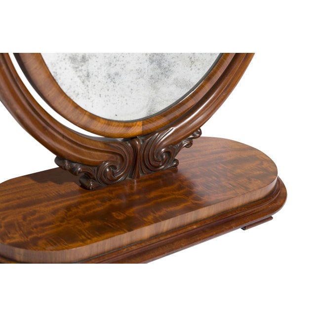 Antique Oval Table Mirror Chairish