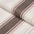 Schumacher Schumacher Idris Stripe Fabric In Brown For Sale - Image 4 of 5