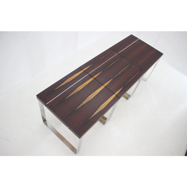 - Very rare set of tables, 1970s - Designer. Ladislav Vrátník for Gallery Mánes - Prof. Acad. architect Ladislav Vratnik,...