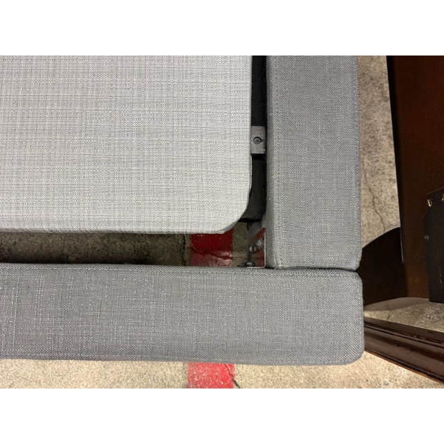 Eastern King Restoration Hardware Modena Bed Frame For Sale - Image 11 of 12