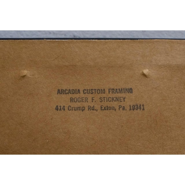 Vintage Pair Philadelphia Colored Engraving Inc Franklin Institute For Sale - Image 12 of 12