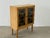 Vintage Oak Display Cabinet with Stained Glass Doors by Henning Kjærnulf, 1960s For Sale - Image 14 of 14