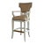 Coco Bar Stools With Back and Arms by Jan Showers For Sale