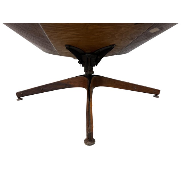 Wood Mid-Century Modern Plycraft Mr. Chair & Ottoman For Sale - Image 7 of 10