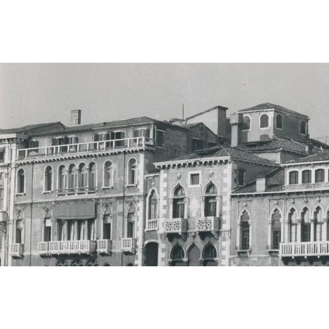 Waterfront, Italy, 1950s, Black & White Photograph For Sale - Image 3 of 5