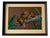 A captivating mid-century hand-printed serigraph by James Bunnell, produced by Mission Hand Print of California in...