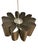 Vintage Space Age Hanging Lamp in Aluminium, 1970s For Sale - Image 9 of 11