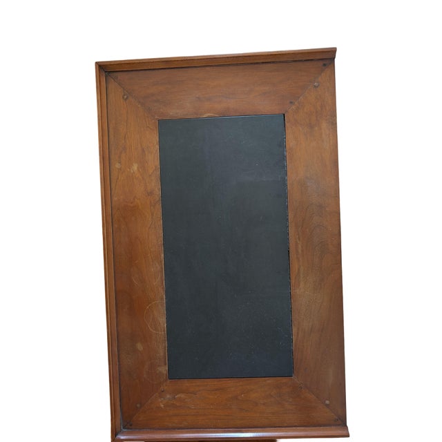 Late 20th Century Eldred Wheeler Slate Top Queen Anne Lowboy For Sale - Image 10 of 14