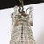 Metal Hollywood Regency Crystal Beaded Chandelier W/ Gilt Bronze Fittings by Baccarat For Sale - Image 7 of 18