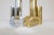 Swedish Modern Candelholders in Brass and Steel by Staffan Englesson, 1970s, Set of 6 For Sale - Image 10 of 11