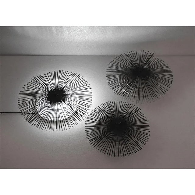 Helios Wall Lamps by Riccardo Blumer, 1980s For Sale - Image 4 of 12