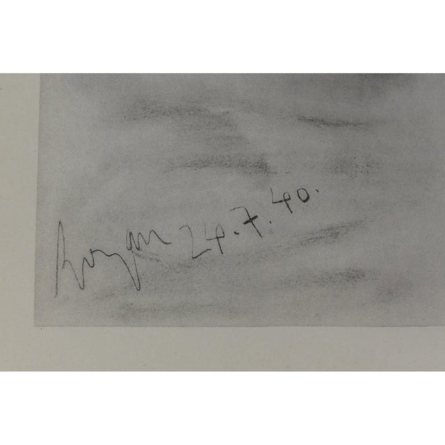 Pablo Picasso After Pablo Picasso 'Carnet De Dessins Iv' Lithograph Pencil Signed With Fels Galerie Stamp For Sale - Image 4 of 6