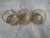 Vintage Culver Antigua 22k Gold Lowball Glasses Set of 3 For Sale - Image 13 of 13
