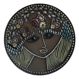 Vintage Mari Simmulson for Upsala-Ekeby Ceramic Trinket Box For Sale