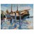 Helene Samuel, American, B. 1894, “ Harbor With Boats “, Oil On Canvas, Signed Lower Right, Condition: Very Good. A fine...