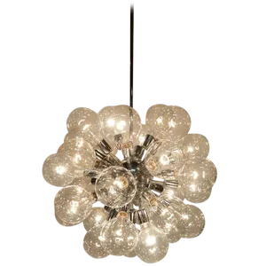 Chrome Bubble Sputnik Chandelier