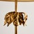 Metal Vintage Gold-Painted Table Lamp, 1970s For Sale - Image 7 of 13