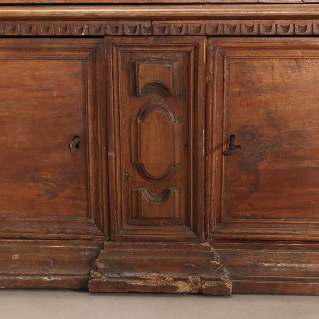 Large Two-Body Cabinet in Walnut For Sale - Image 10 of 14