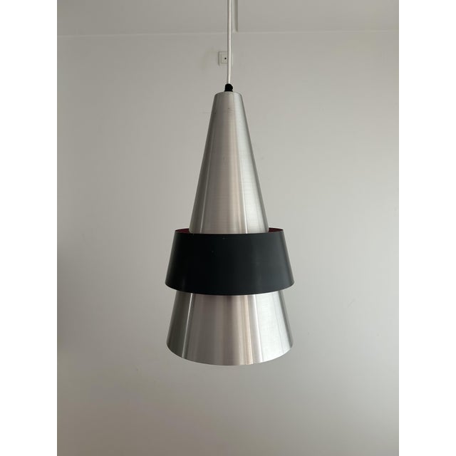 Mid-Century Modern Corona Pendant Lamp by Jo Hammerborg for Fog & Mørup, 1960s For Sale - Image 3 of 13