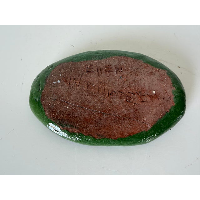 Ceramic 1980s Vintage Ellen Weinstein Studio Art Pottery Ashtray For Sale - Image 7 of 7