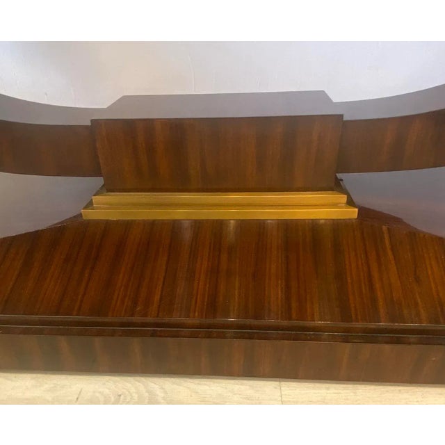 Art Deco 1990s Maitland Smith Rosemead Console Art Deco Style For Sale - Image 3 of 8