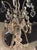 19th Century Late 19th C. French Silvered Bronze and Crystal Chandelier With Amethyst For Sale - Image 5 of 8