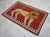 2020s Quirky Lion Oushak Rug 3x5, Whimsical Folk Art Wool Rug, Terracotta Red Turkish Area Rug, Small Hand Knotted Leopard Rug for Entryway 3'5" X 5'1" For Sale - Image 5 of 16