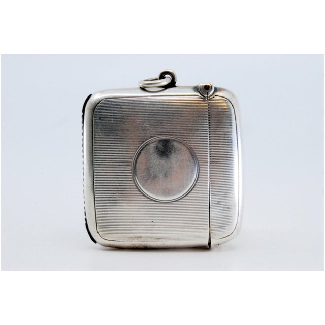 Silver Silver Matchbox with Engravings For Sale - Image 8 of 11