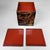 Boho Chic Japanese Wooden Lacquered Stacking Box, 1890s For Sale - Image 3 of 17