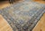 Vintage Persian Tabriz Rug, Hand-Knotted Wool, Herati Geometric Pattern, Navy & Camel, 10x13 For Sale - Image 13 of 13