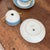 Early 20th Century Antique T&v (Tressemanes & Vogt) Limoges Double-Handled Bouillon/Cream Soup Cup and Saucer Set France - Set of 4 For Sale - Image 5 of 5