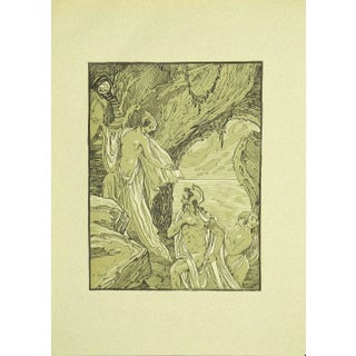 Ferdinand Bac, Ulysses and the Sorceres, Original Lithograph, 1922 For Sale