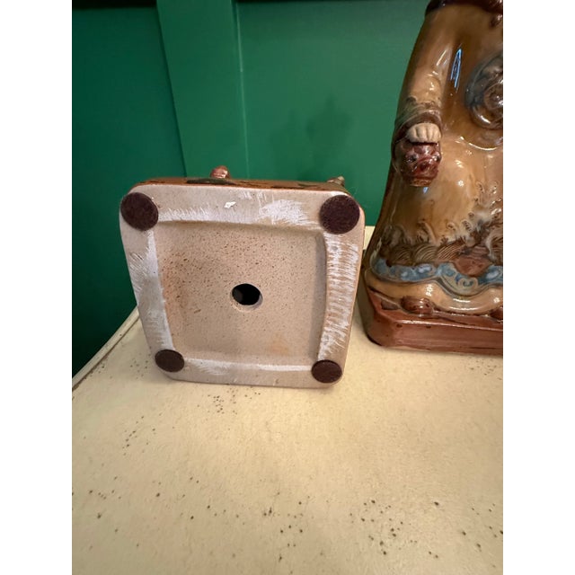 Vintage Chinese Emperor Figurine For Sale - Image 4 of 7