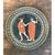 Hollywood Regency Vintage Greek Mythology Metal Plate For Sale - Image 3 of 12