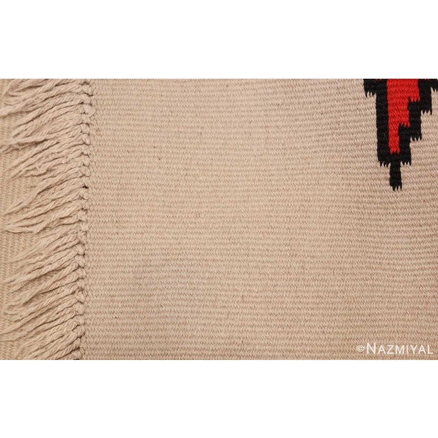 Art Deco Nazmiyal Collection Gallery Vintage French Kilim Rug by Antonin Kybal For Sale - Image 3 of 6