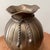 Mid 20th Century Penco Brass Vase W/Fluted Sides, Scalloped Top and Decorative Rope Tie For Sale - Image 11 of 12