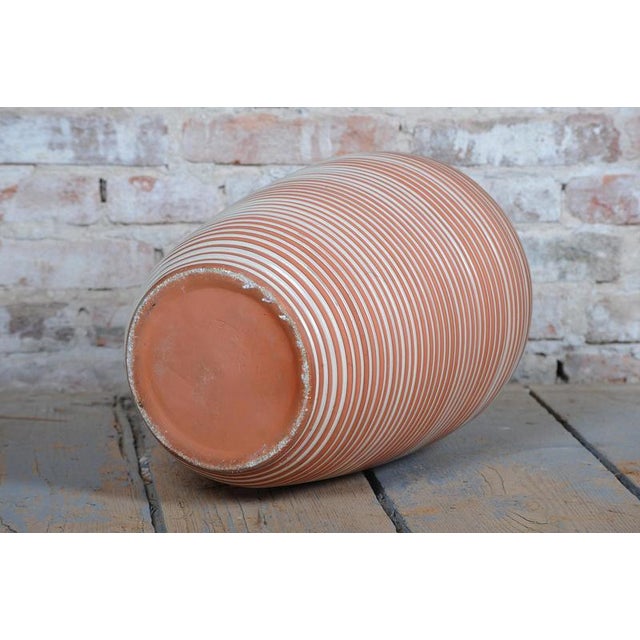 Ceramic Mid-Century Modern Vase in Ceramic, Czech, 1940s For Sale - Image 7 of 11
