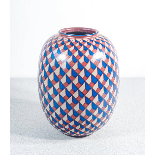 Majolica Vase by Bottega Vignoli, 1970s For Sale - Image 9 of 16