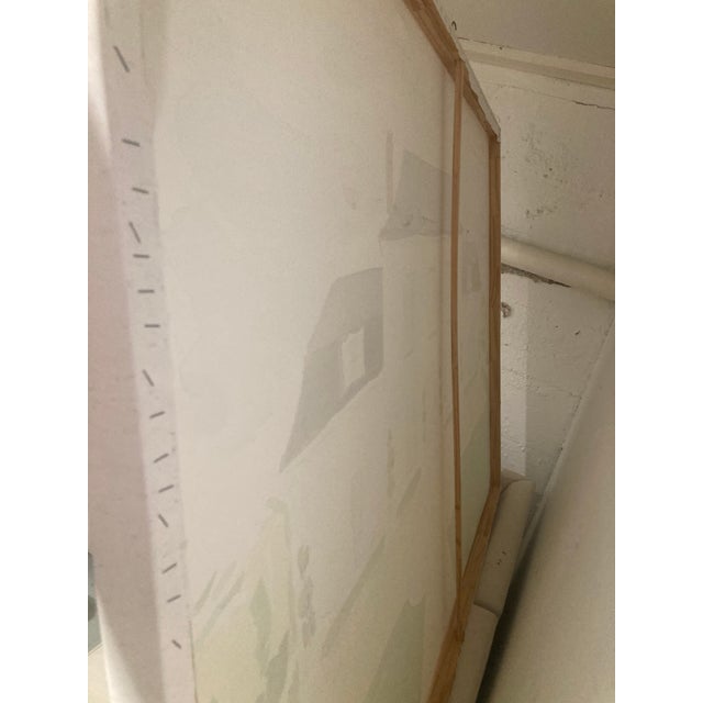 Chateau Painting Printed on Large Canvas-2 For Sale - Image 12 of 12