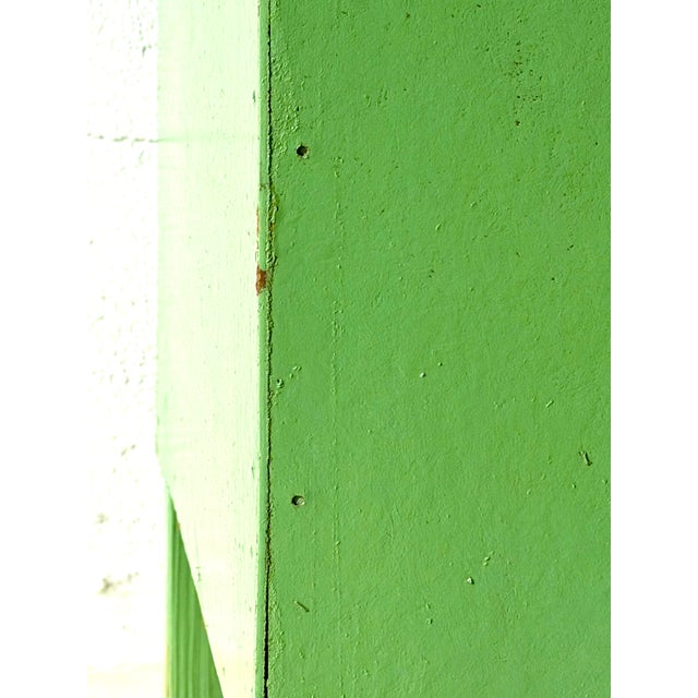 Green Industrial Green Storage Table, 1960 For Sale - Image 8 of 14